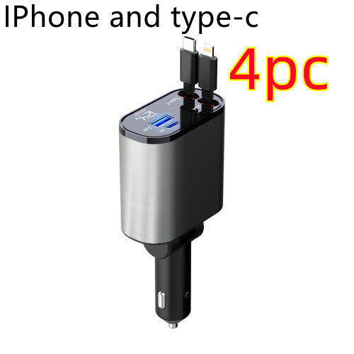 Metal Car Charger 100W Super Fast