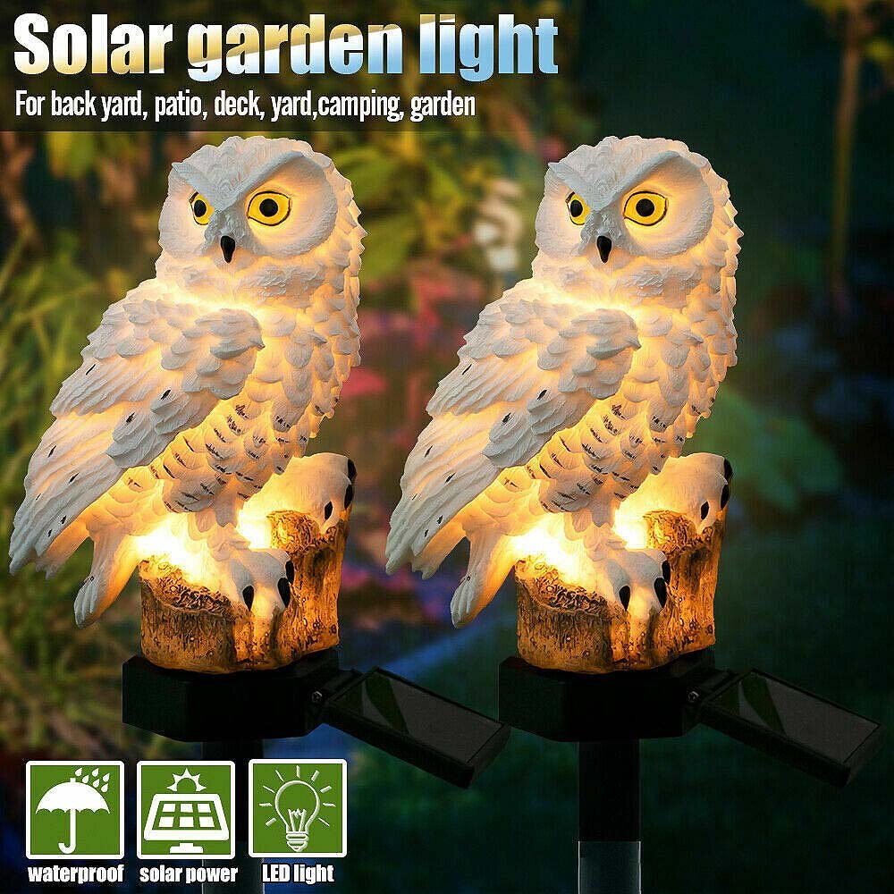 Garden  Owl Solar Light