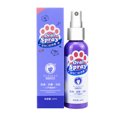 Pet dog antibacterial oral deodorant