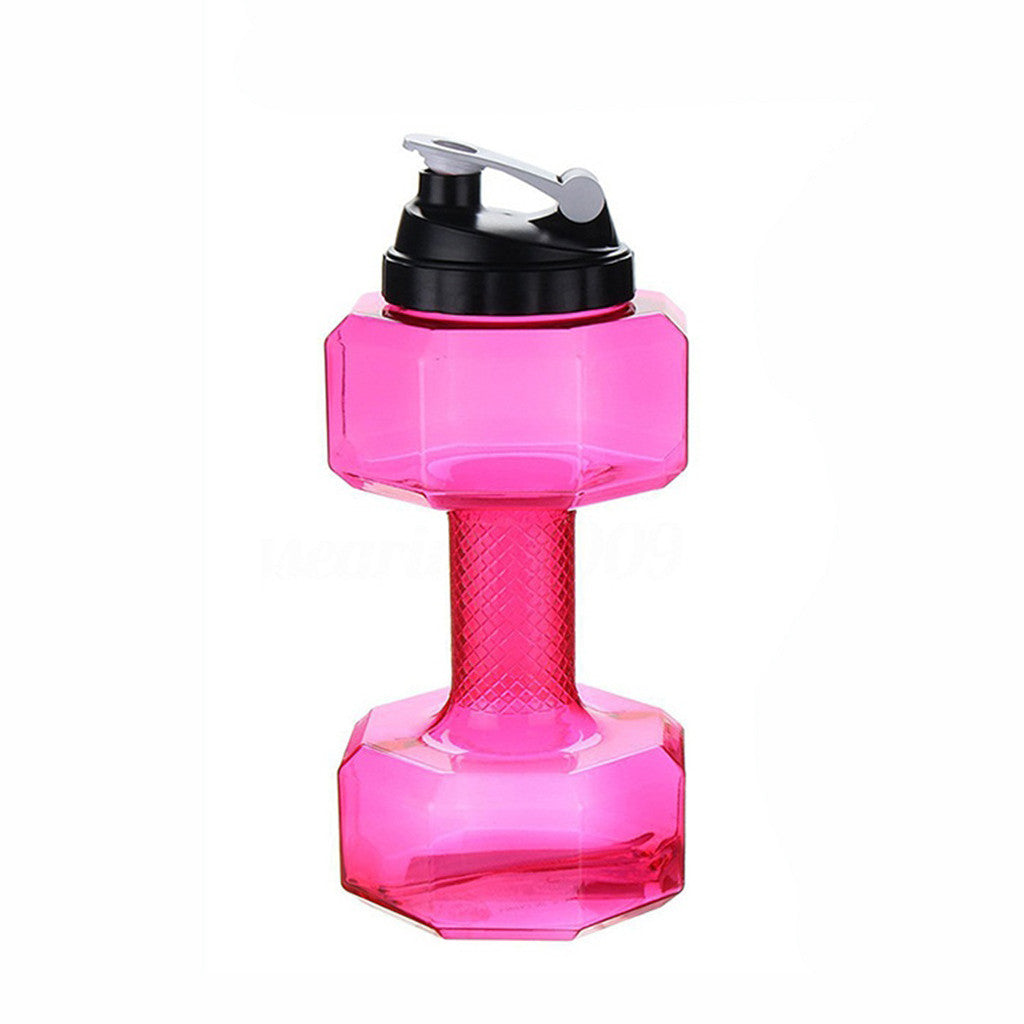 Sports Water Bottle Fitness Dumbbell