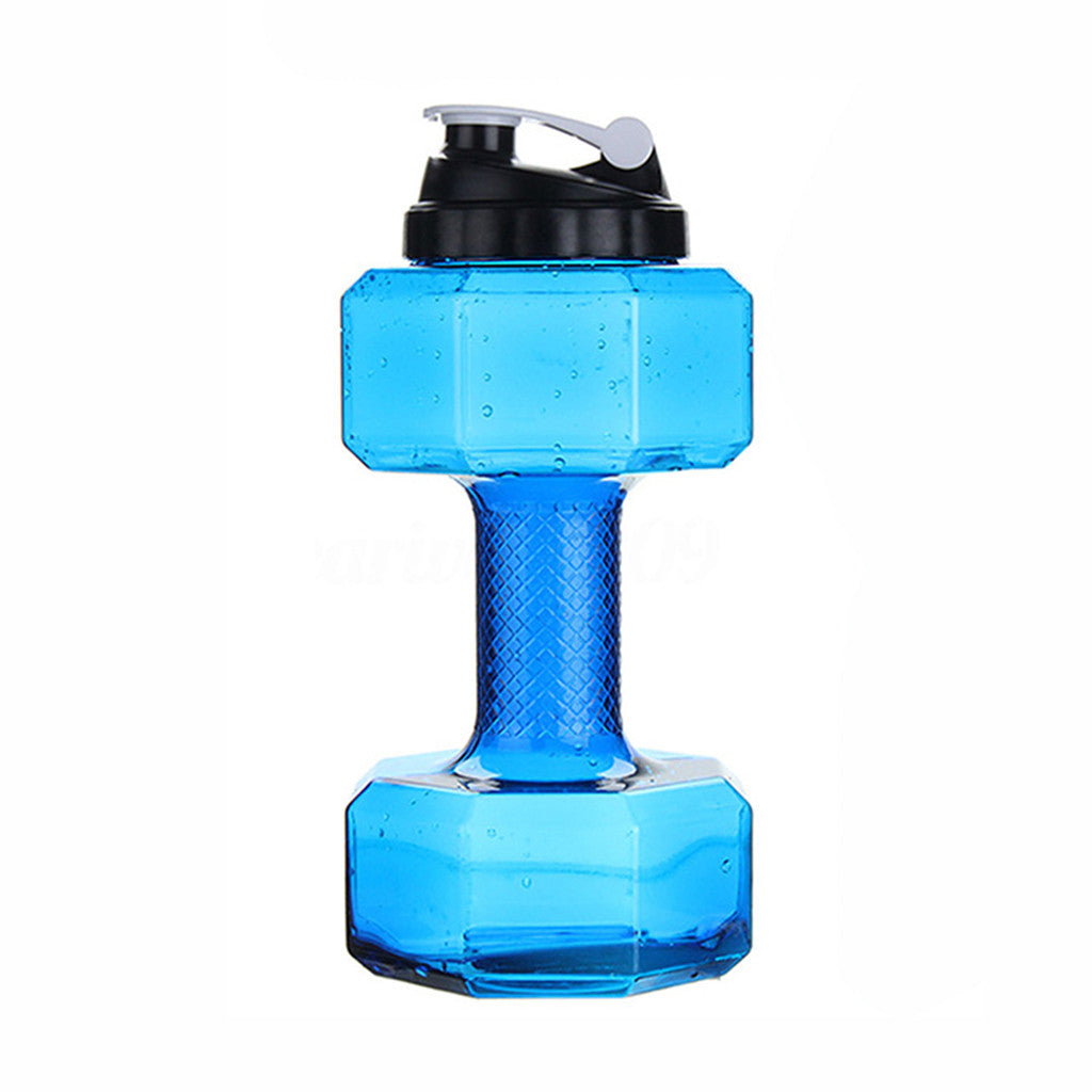 Sports Water Bottle Fitness Dumbbell