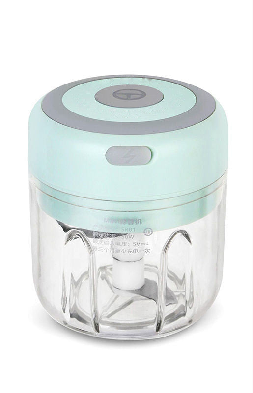 Mini Electric Garlic Chopper USB Charging Ginger