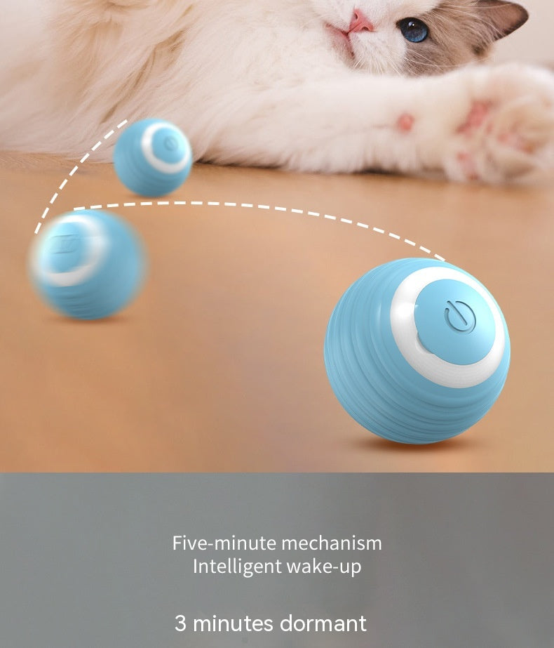 Pet Automatic Teasing Ball Toy