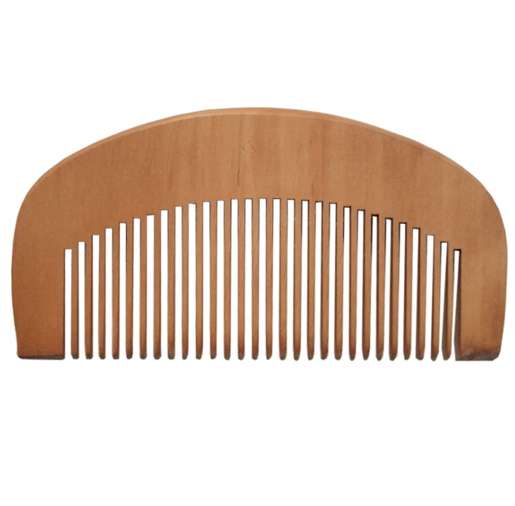 Peach wood massager comb