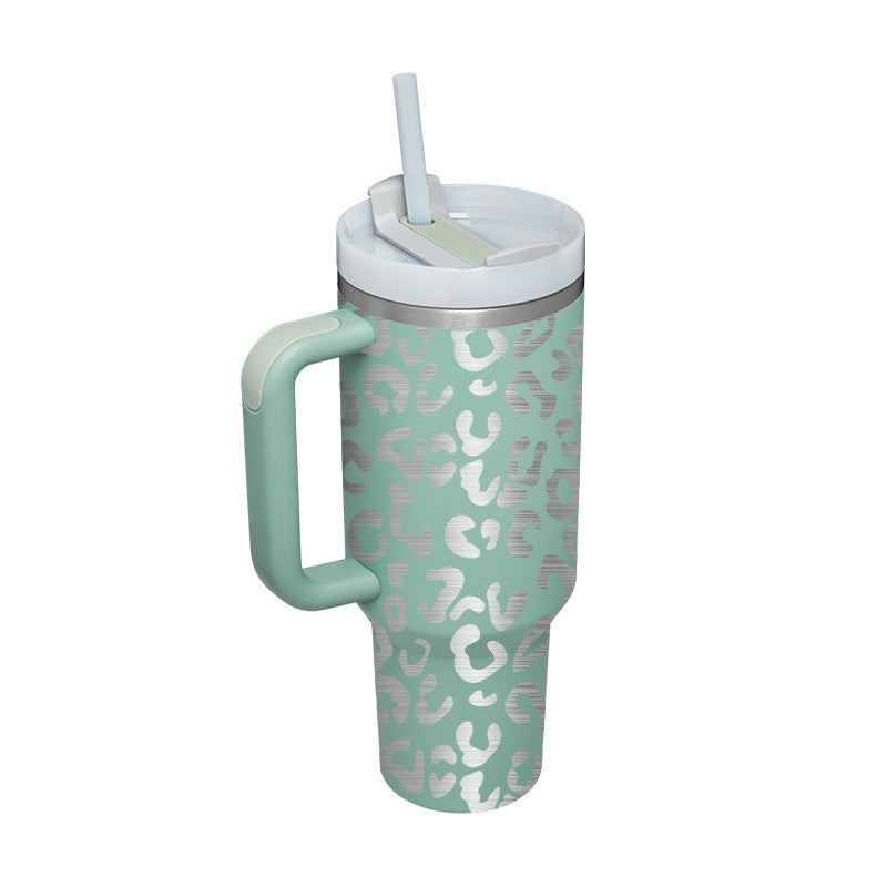 Thermal Mug 40oz Straw Coffee Insulation Cup