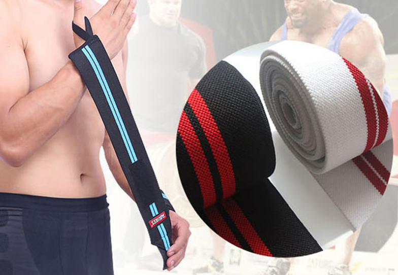 Wristband Bandage Sports Gloves