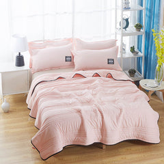 Cooling Blankets Pure Color Summer Quilt Plain Summer Cool Quilt Compressible  Blanket