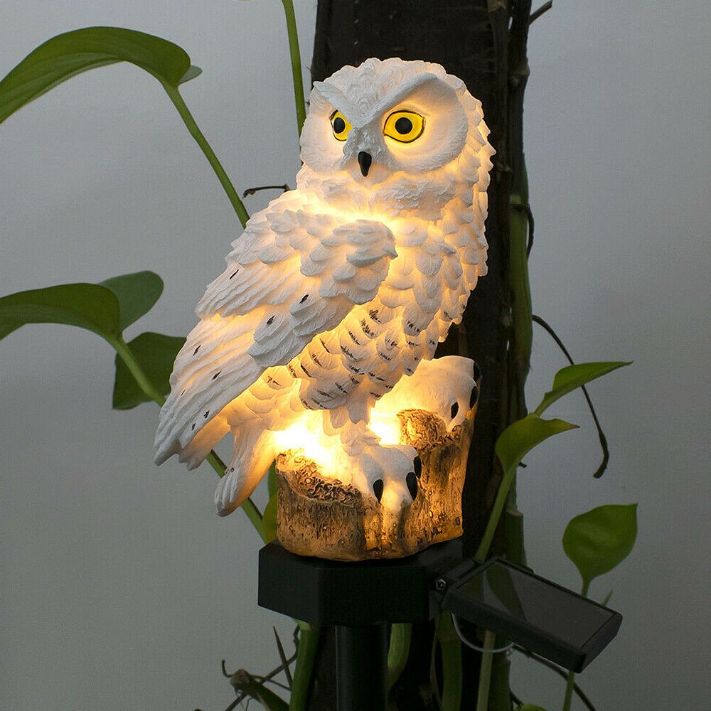 Garden  Owl Solar Light