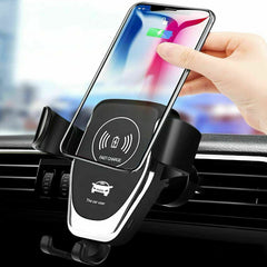 10W QI Wireless Fast Car Charger