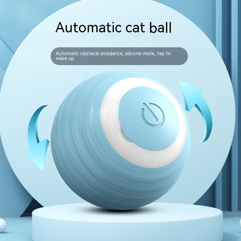 Pet Automatic Teasing Ball Toy