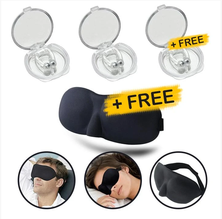 Silicone Magnetic Anti Snore Stop Snoring Nose