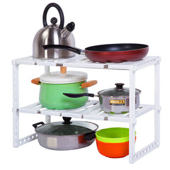 Kitchen retractable shelf