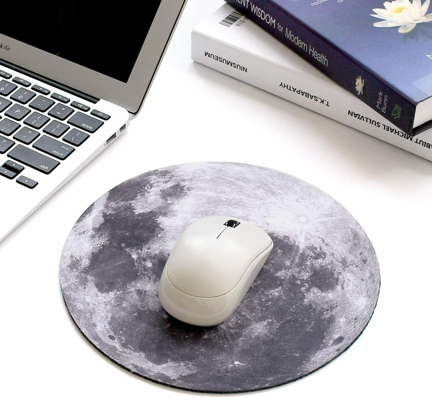 Space Round Mouse Pad PC Gaming Non Slip