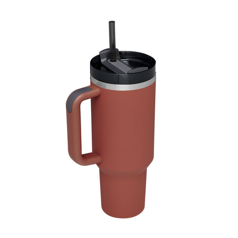 Thermal Mug 40oz Straw Coffee Insulation Cup