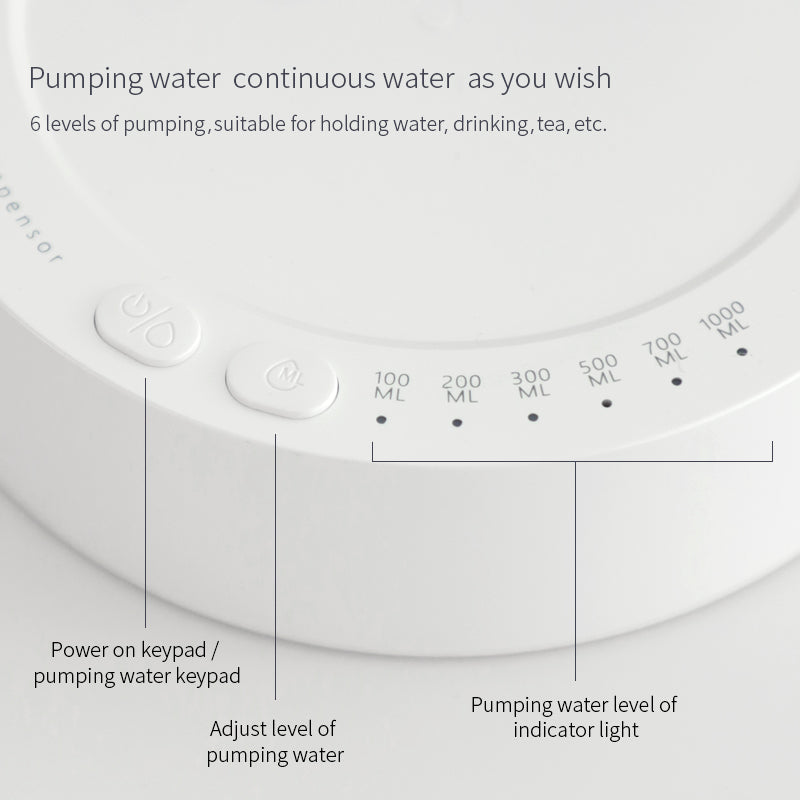 Desk Dispenser Electric Water Gallon Pump