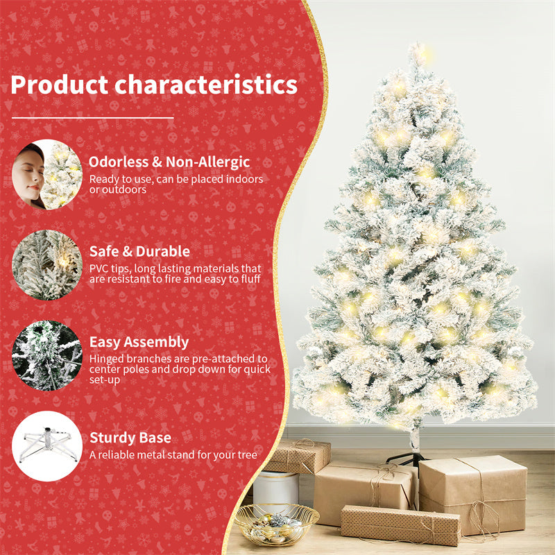 Christmas Tree PVC Artificial Snow Christmas Tree