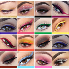 16 Color Liquid Eyeliner Set