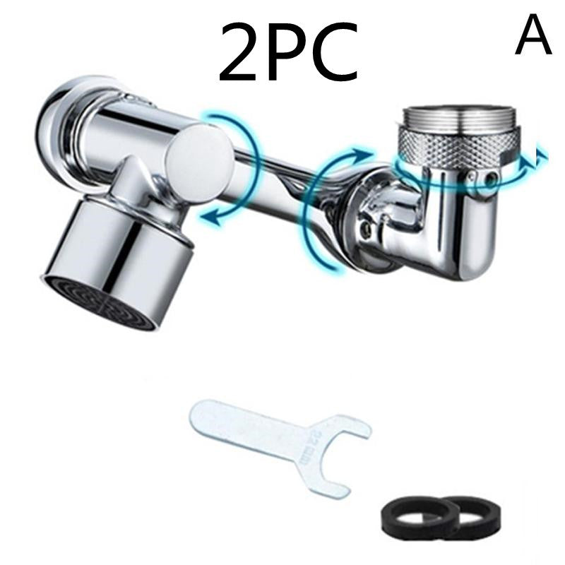 Universal 1080 Swivel Faucet Aerator Splash Resistant Shower