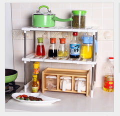 Kitchen retractable shelf