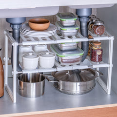 Kitchen retractable shelf