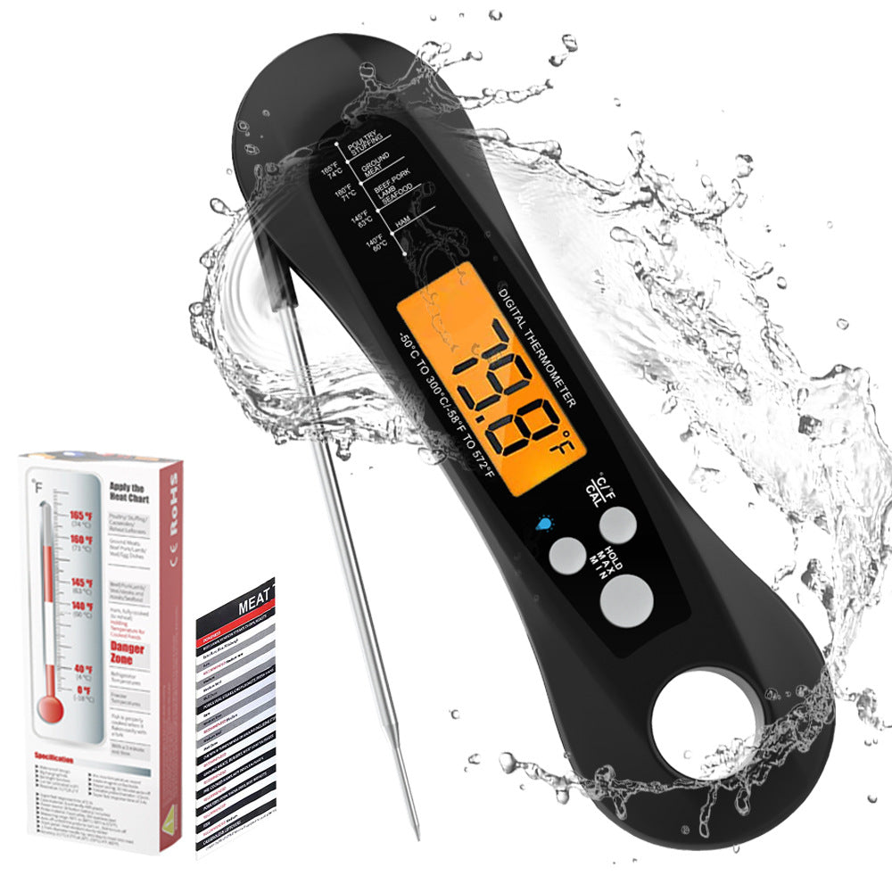 Waterproof Folding Electronic Oven Thermometer