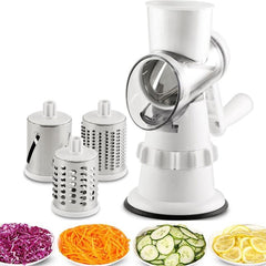 3 In 1 Vegetable Cutter Round Chopper