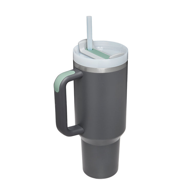 Thermal Mug 40oz Straw Coffee Insulation Cup