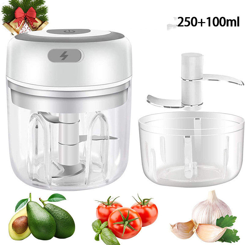 Mini Electric Garlic Chopper USB Charging Ginger