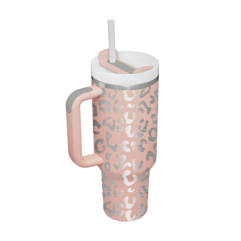 Thermal Mug 40oz Straw Coffee Insulation Cup