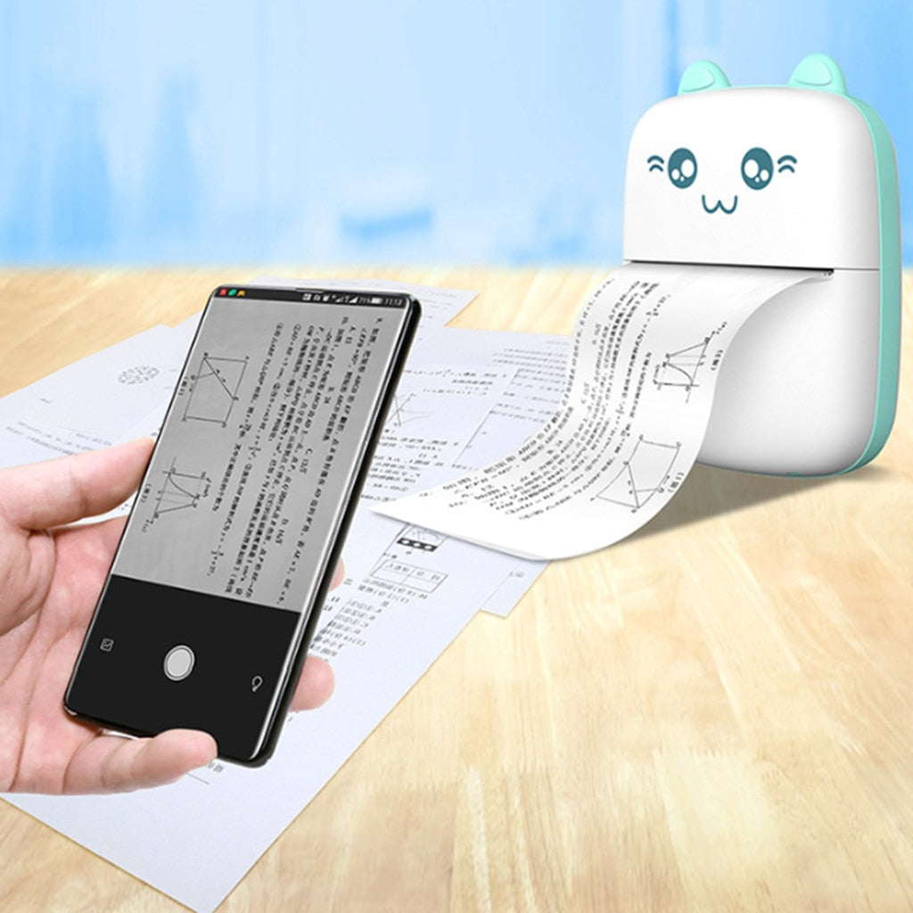 Mini Printer Portable Mini Bluetooth WiFi New Wrong Printer Mobile