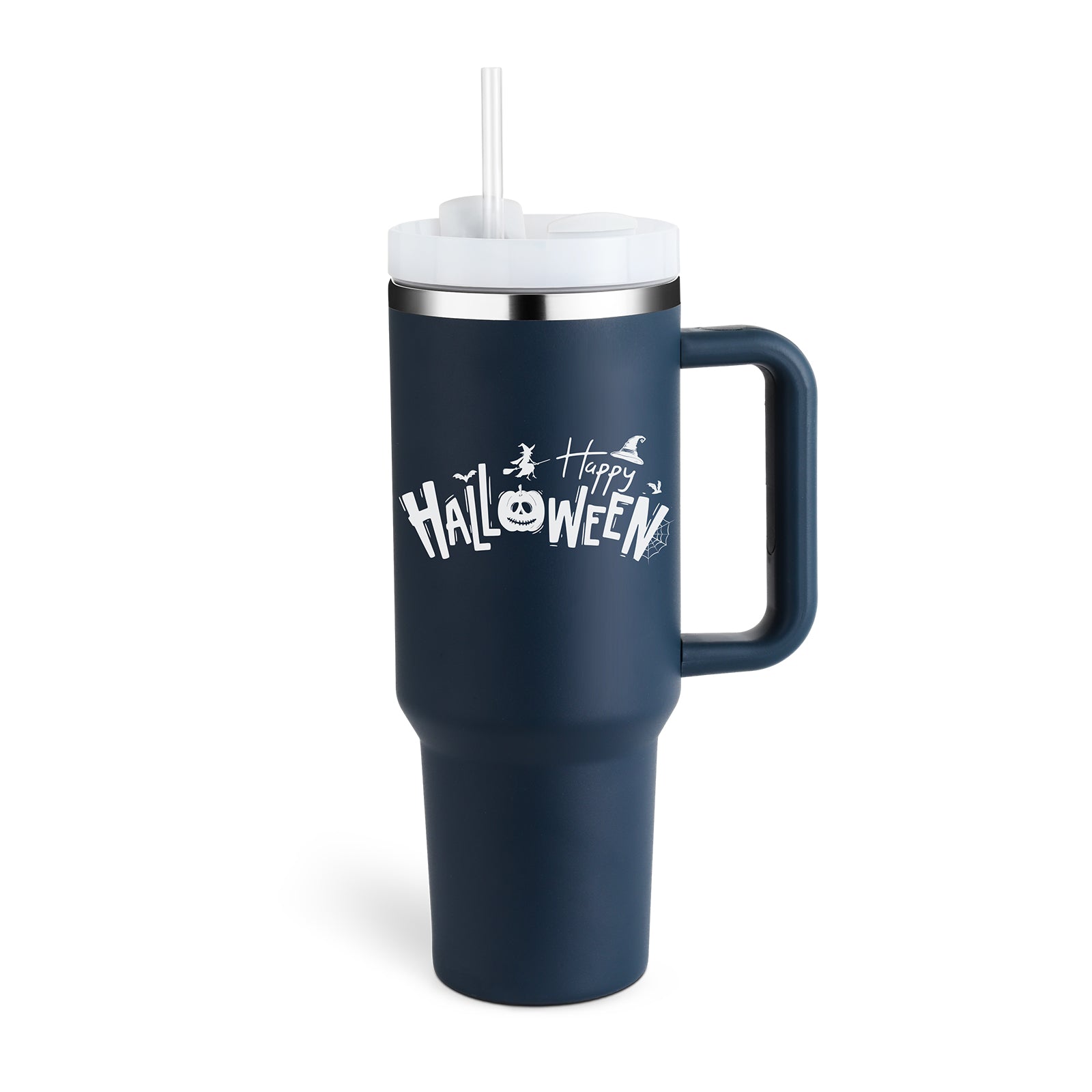 Thermal Mug 40oz Straw Coffee Insulation Cup