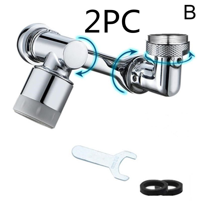 Universal 1080 Swivel Faucet Aerator Splash Resistant Shower