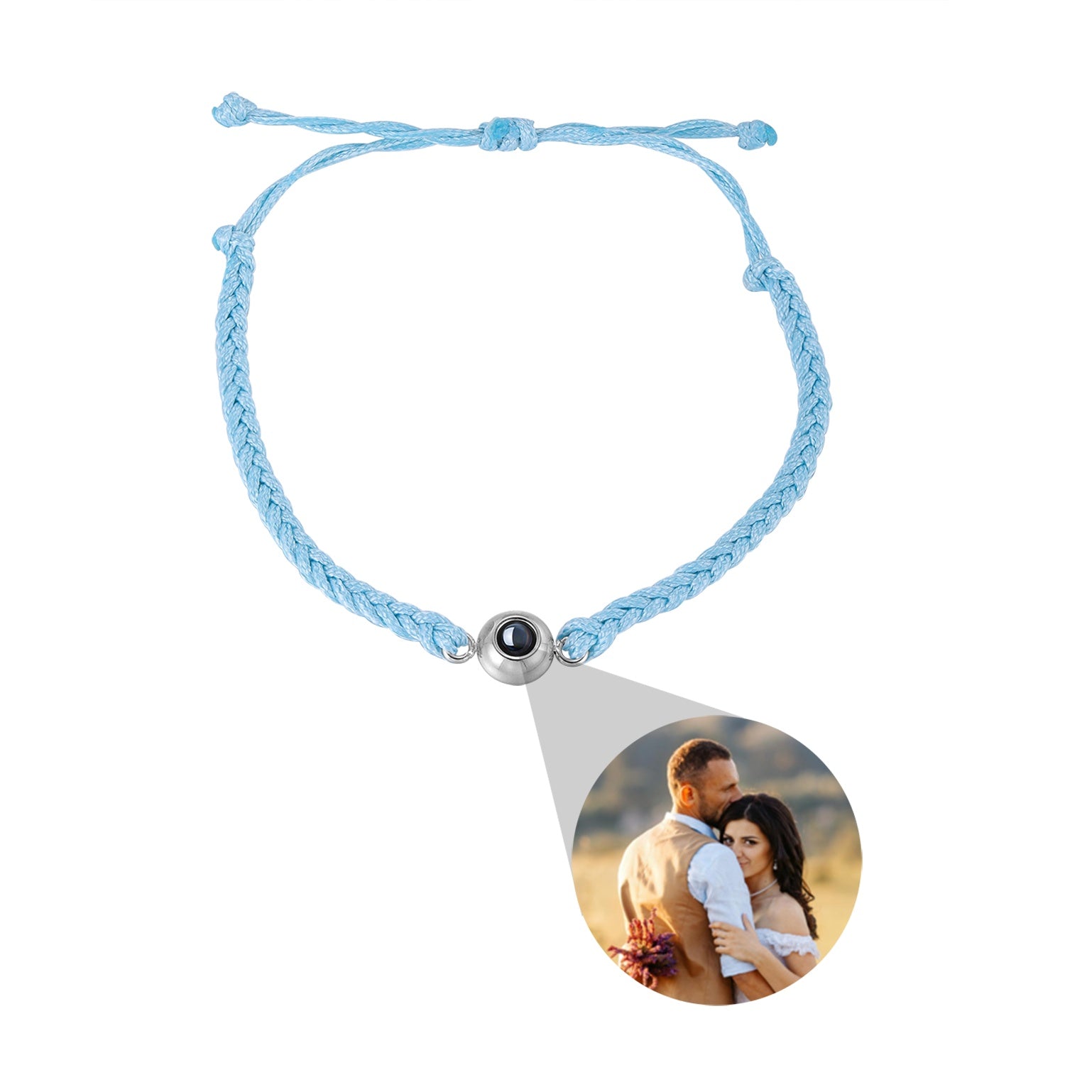 Creative Customized Color Photo Projection Bracelet Hand