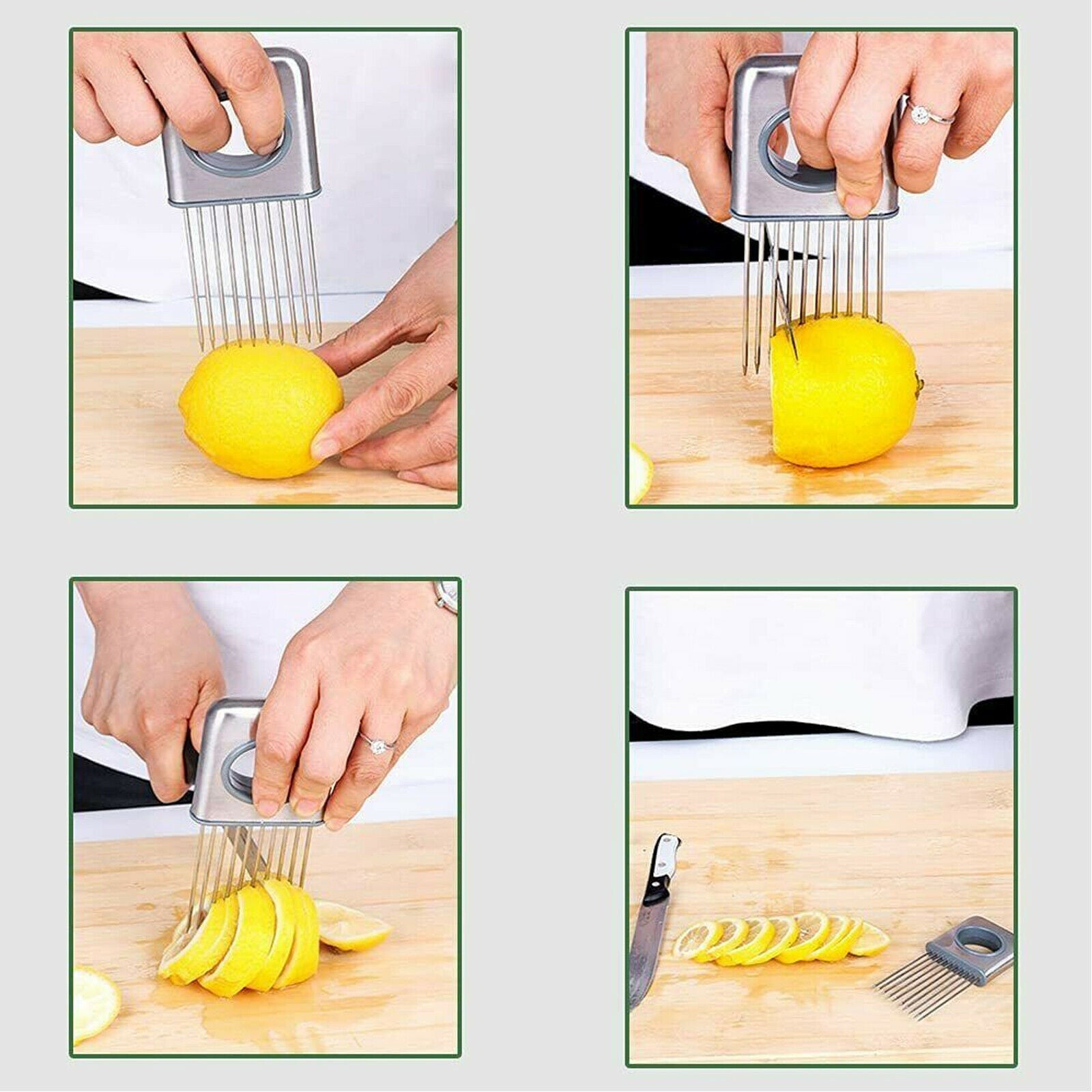 Onion Holder Slicer Vegetable Tools