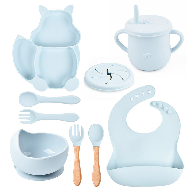 8 PCs Babies' Tableware Set