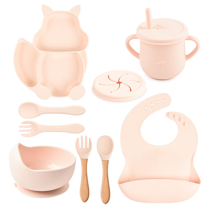 8 PCs Babies' Tableware Set