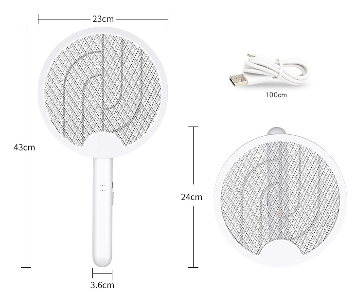 Three In One Folding Mosquito Swatter