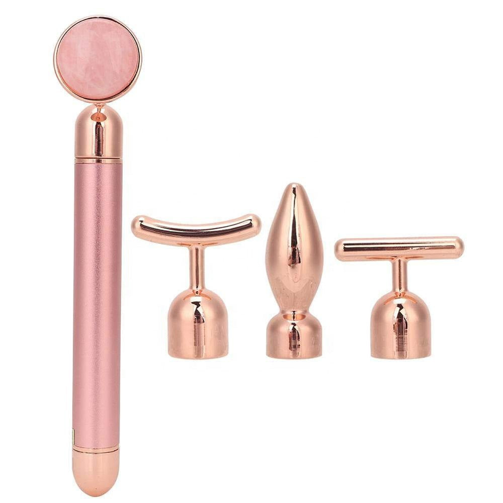 Electric Powder Jade Beauty Stick Massager