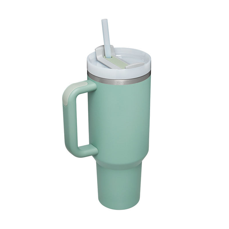 Thermal Mug 40oz Straw Coffee Insulation Cup