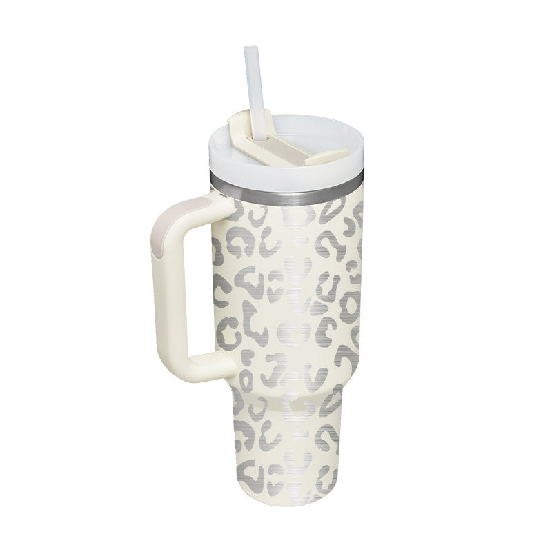 Thermal Mug 40oz Straw Coffee Insulation Cup