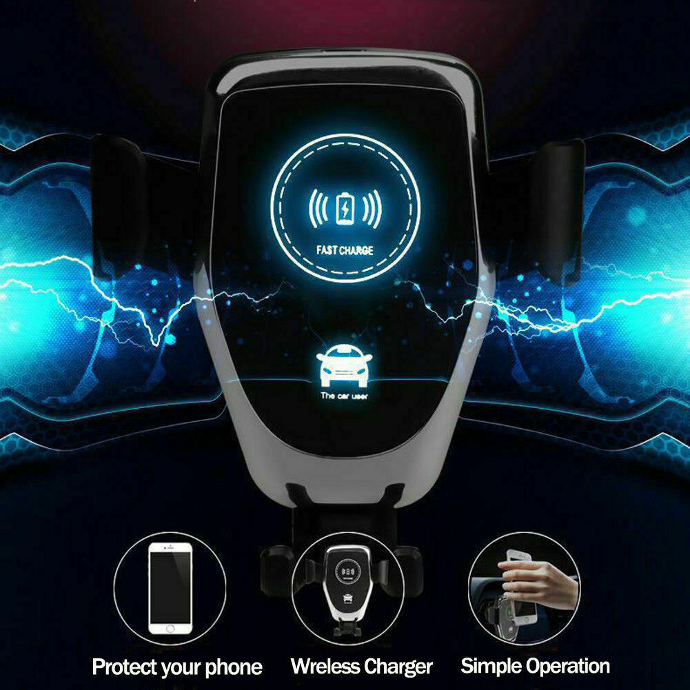 10W QI Wireless Fast Car Charger