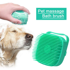 Pet Dog Shampoo Massager Brush Cat Massage