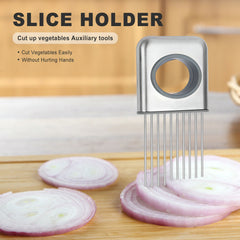 Onion Holder Slicer Vegetable Tools