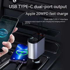 Metal Car Charger 100W Super Fast