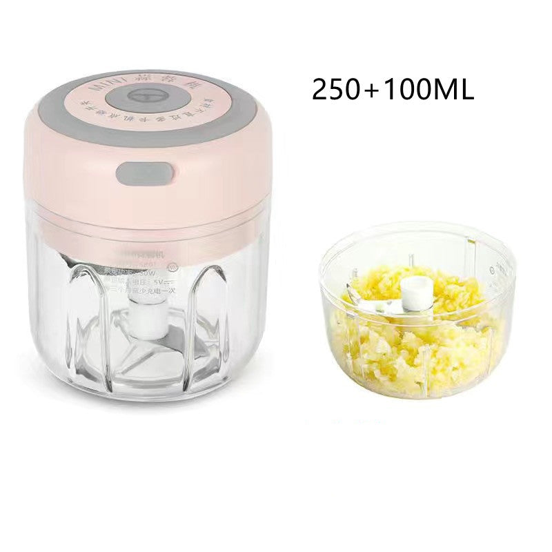 Mini Electric Garlic Chopper USB Charging Ginger