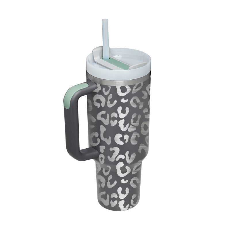 Thermal Mug 40oz Straw Coffee Insulation Cup