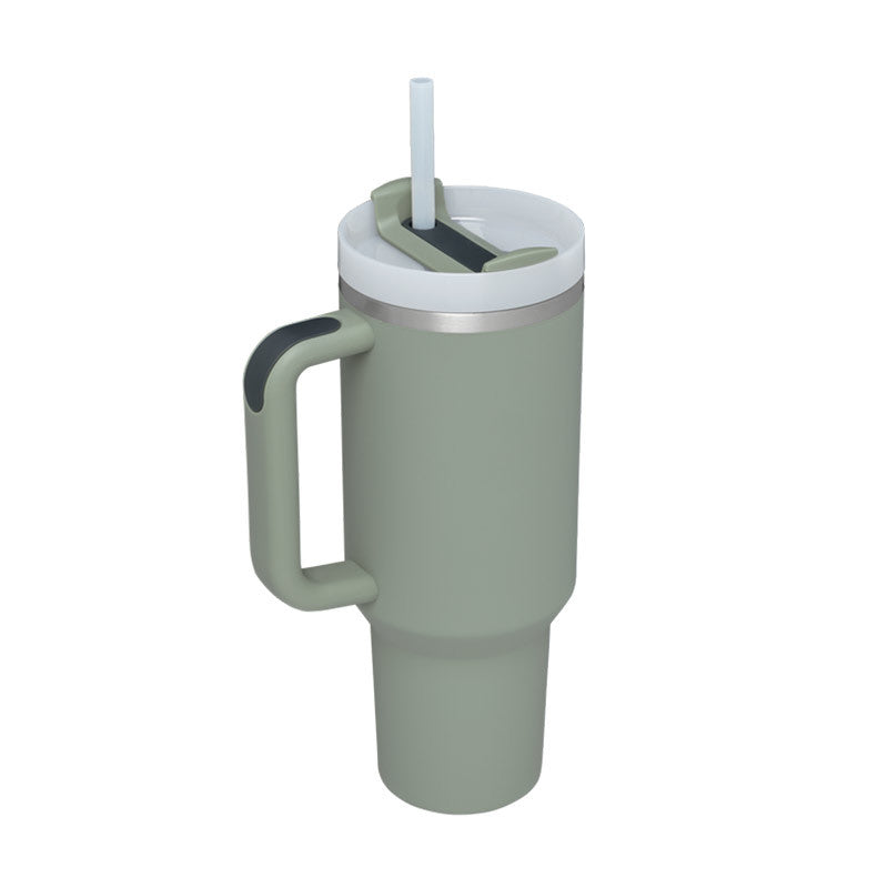 Thermal Mug 40oz Straw Coffee Insulation Cup