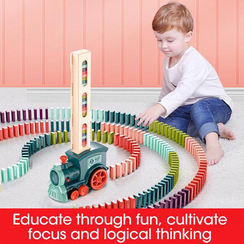 Baby Domino Train Toys