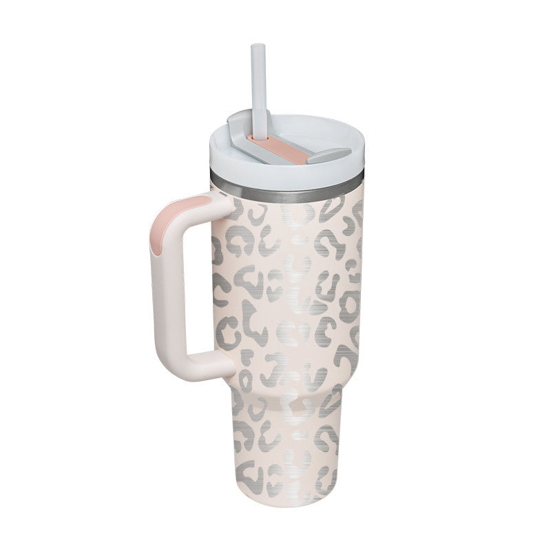 Thermal Mug 40oz Straw Coffee Insulation Cup