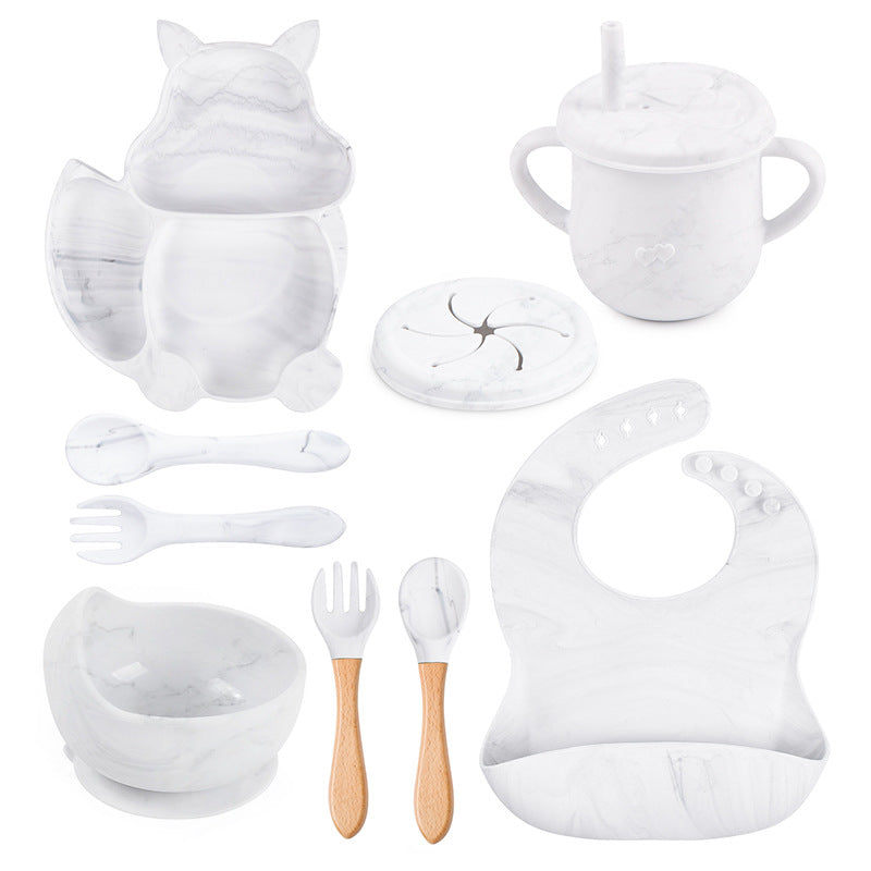 8 PCs Babies' Tableware Set